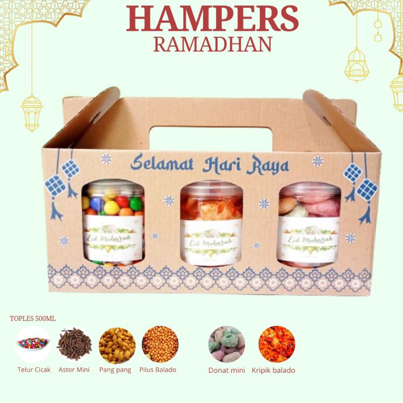 

Hampers lebaran kemasan ekonomis