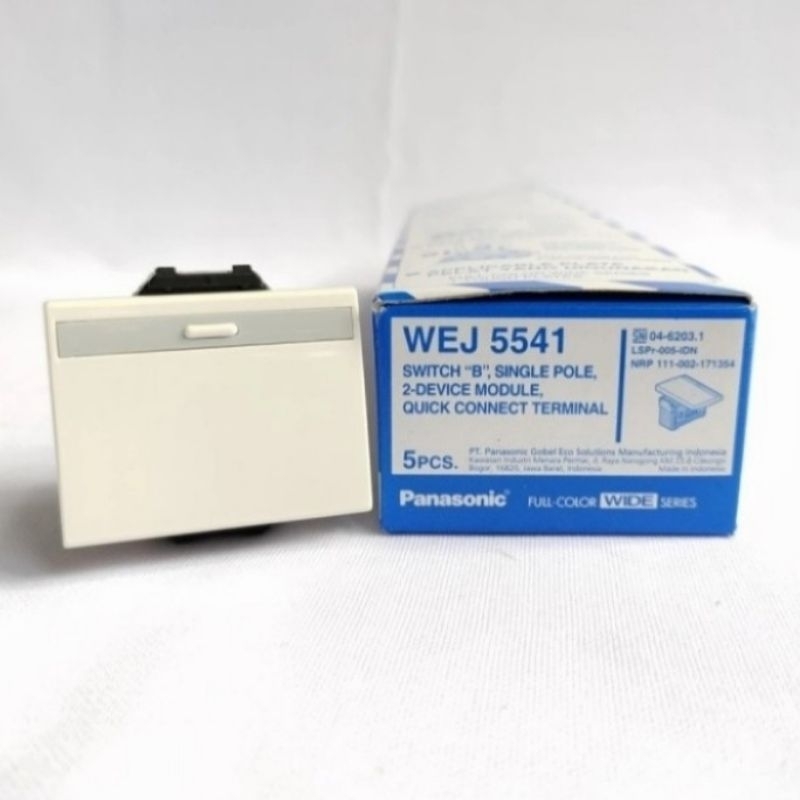 saklar lebar Panasonic WEJ 5541 original
