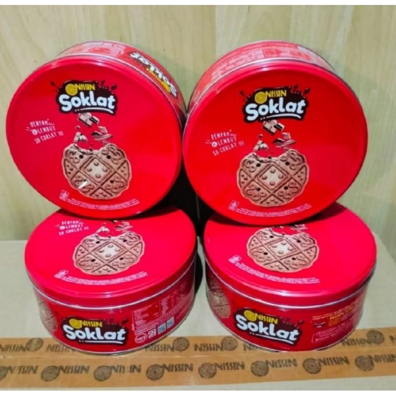 

NISSIN SOKLAT BISCUIT KALENG 175 GRAM