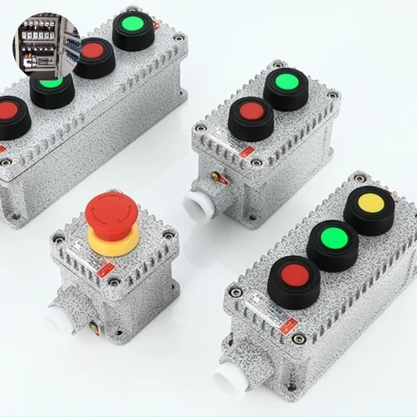 Explosion-Proof Control Box LA53-304 (4 hole)Explosion-Proof Control Box LA53-304 (4 hole