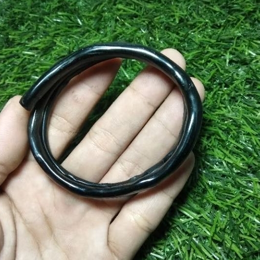 Gelang Akar Bahar hitam Size kantoran