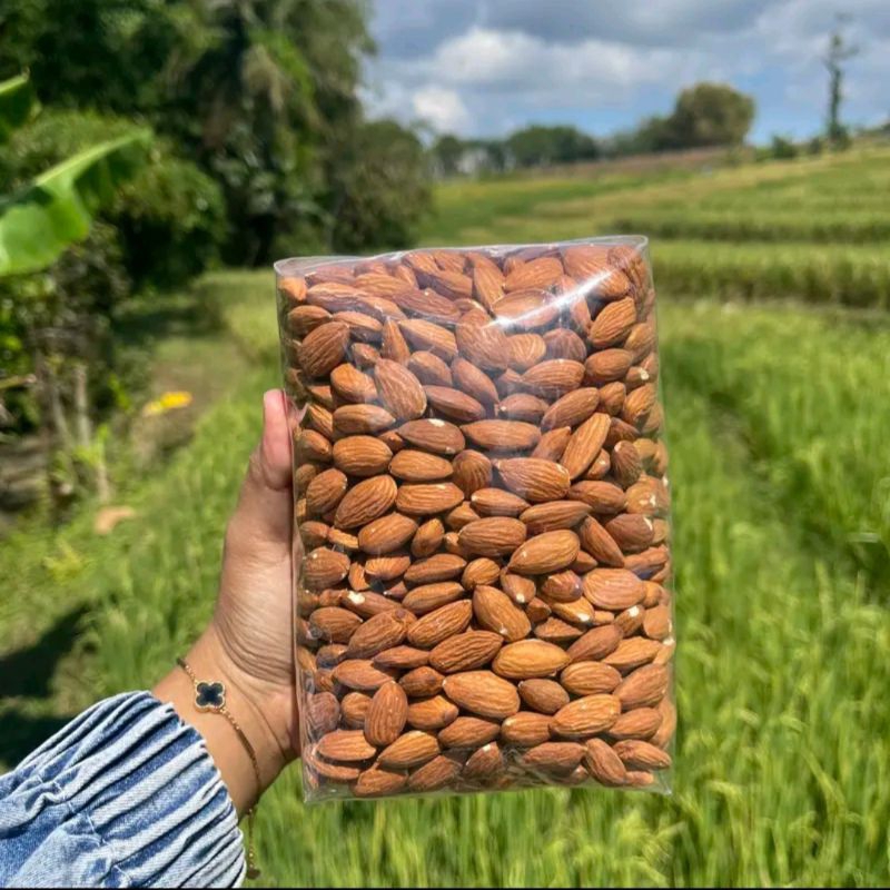 

ALMOND PANGGANG SIAP MAKAN 100 GR & 500 GR