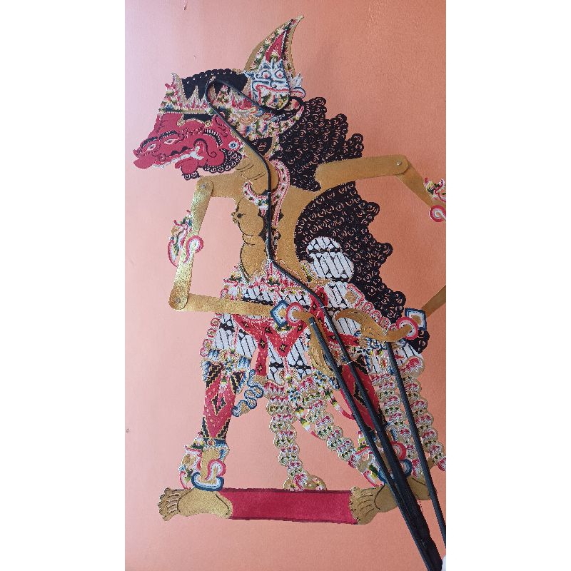 wayang kulit asli patih sabrang kriyip / wayang patih sabrangan