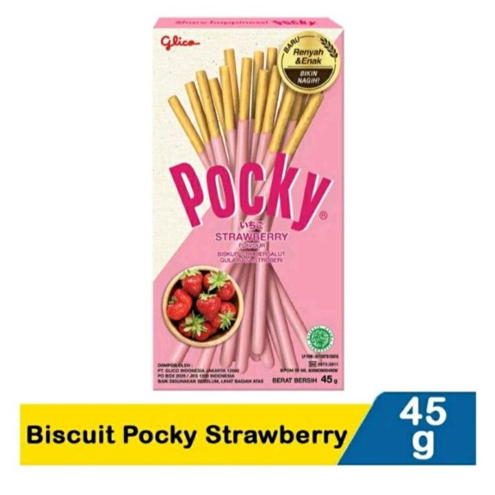 

Glico Pocky Biskuit 45g aneka rasa