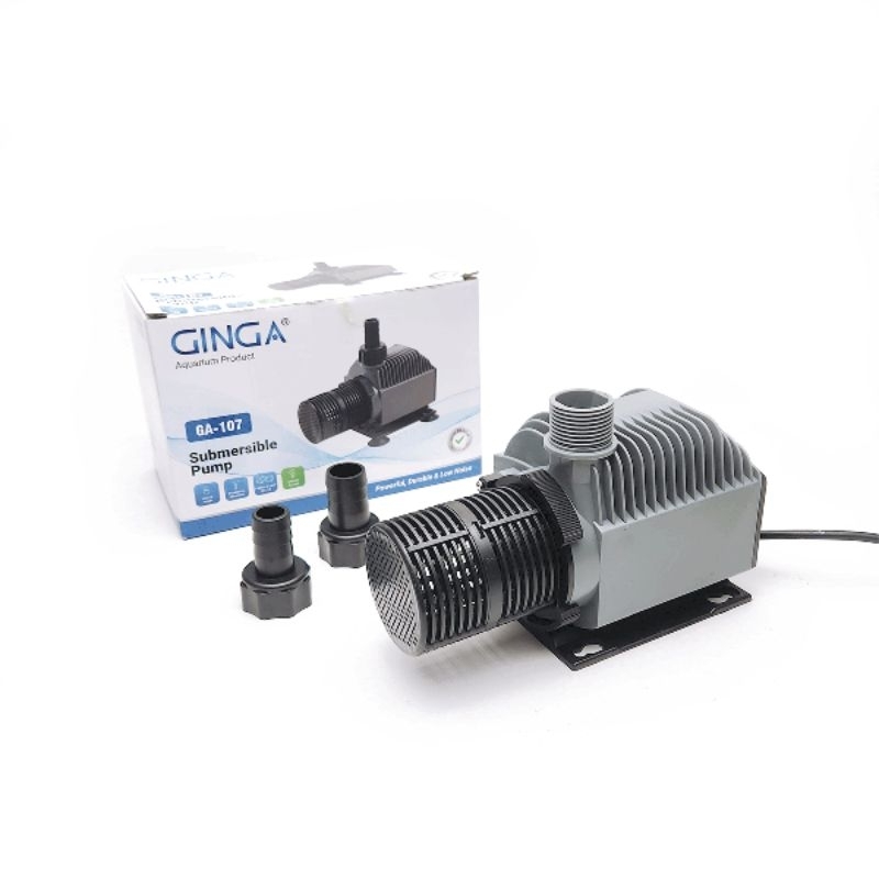 GINGA GA-107 Pompa Air Celup Aquarium Kolam Koi Kolam ternak Bioflok hidroponik Pompa Low watt