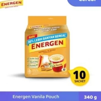 

sereal Energen vanilla @34g isi 10 Sachet [ promo ramadhan ]