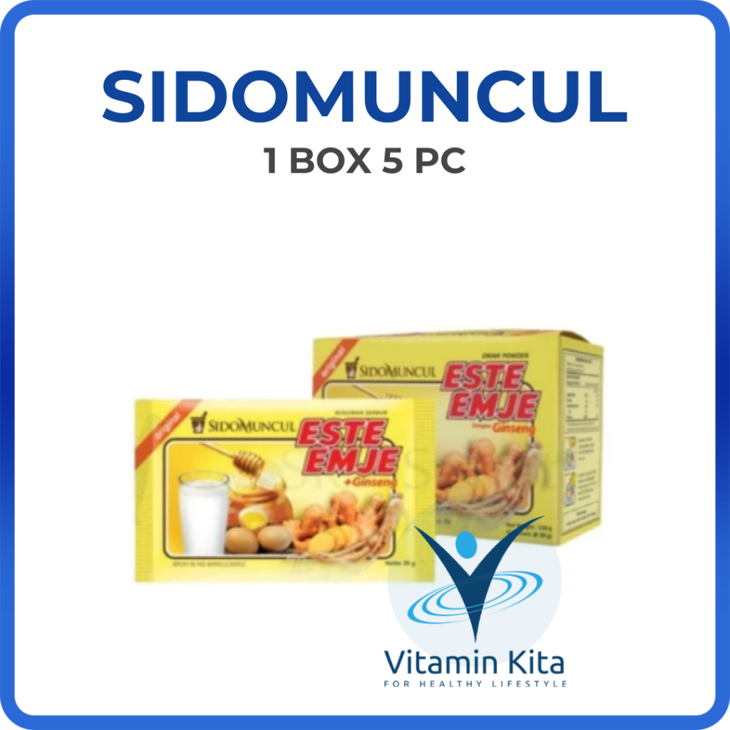 

SIDOMUNCUL ESTE-EMJE PLUS GINGSENG - 1 BOX 5 PC