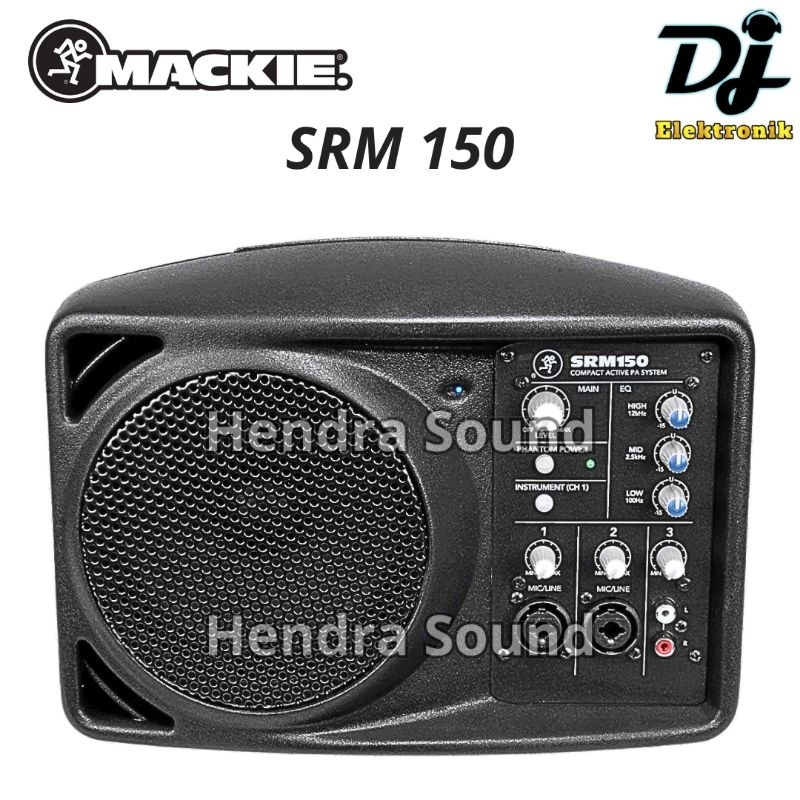 MACKIE ● SRM 150 / SRM150 - Speaker Aktif 5,25 inch (Harga 1 unit)