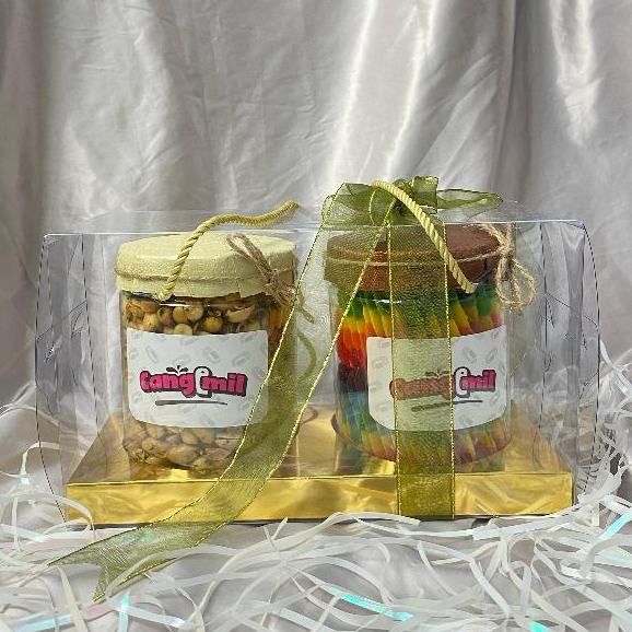 

HAMPERS CANGEMIL 2 Varian Toples 800gram | Kue Kering Lebaran Cemilan Cookies Toples Murah Bahan Premium Snacks Food Manis