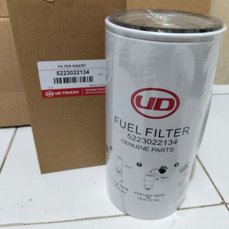 FILTER INSERT 5223022134 FUEL FILTER SOLAR BAWAH QUESTER UD TRUCK NISSAN GENUINE PART