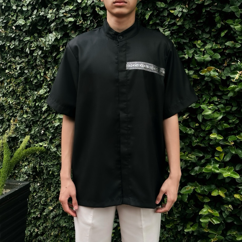 AGHI KOKO - Baju koko | Baju lebaran pria | Kemeja pria lengan pendek by mutte.outfit