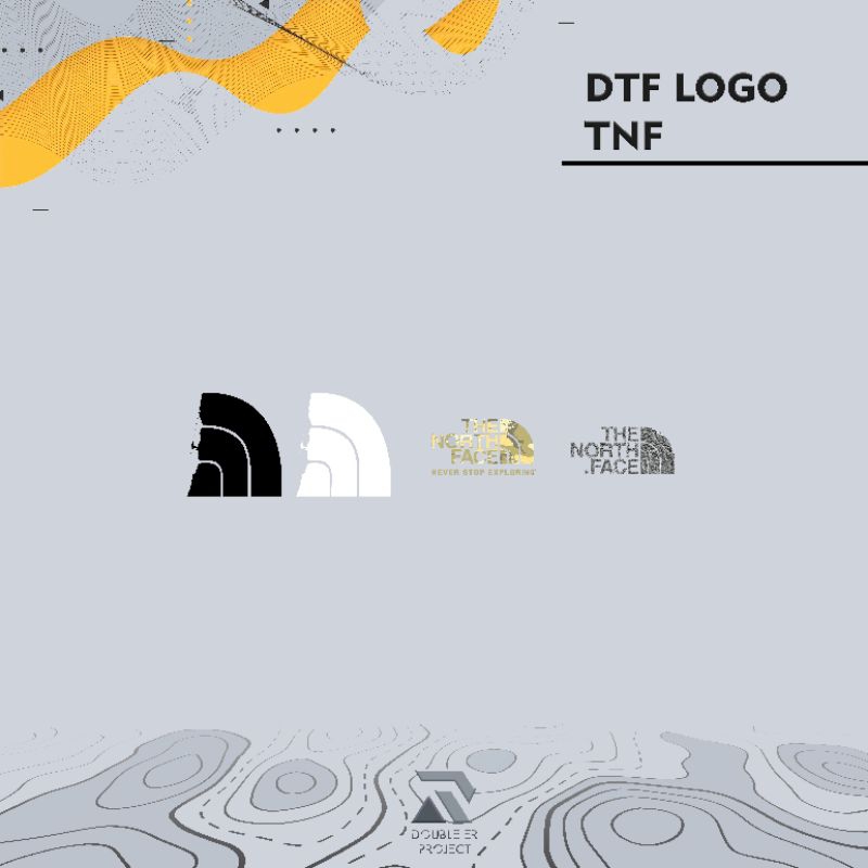 

Stiker Sablon DTF Logo TNF