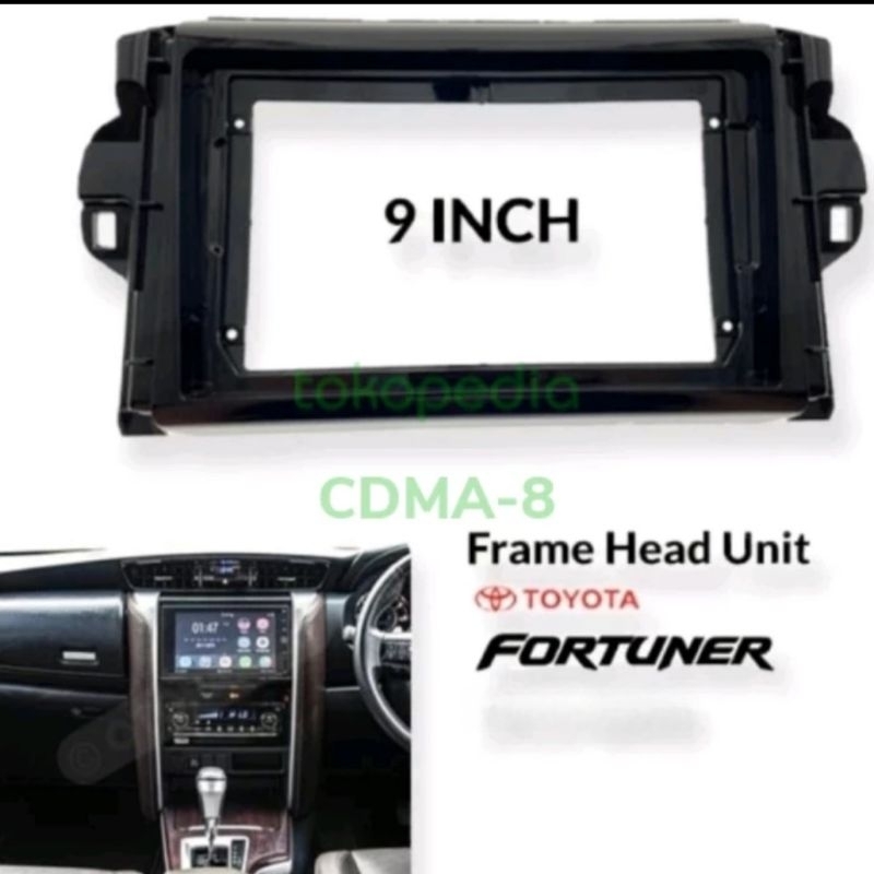 frame Fortuner 2016 - now vrz plus kabel pnp