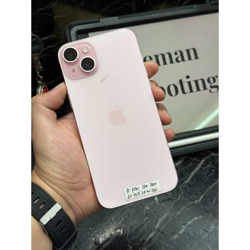 Second Iphone 15 plus 128GB ibox Iphone 15+ Iphone 15plus ibox | Full set - Pink