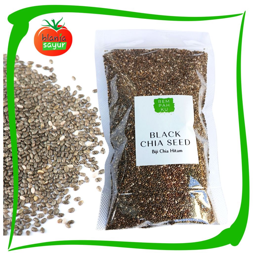 

250gr Black Chia Seed ORGANIK / Rempah / Premium Quality