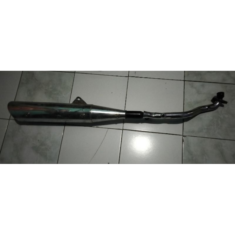 Knalpot standar supra x 125 original
