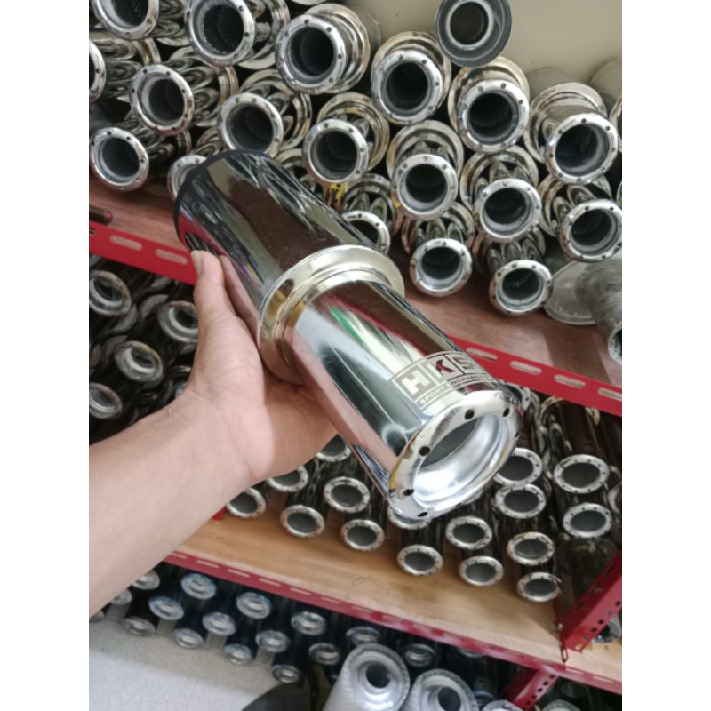 kenalpot mobil racing HKS gronel full bass empuk