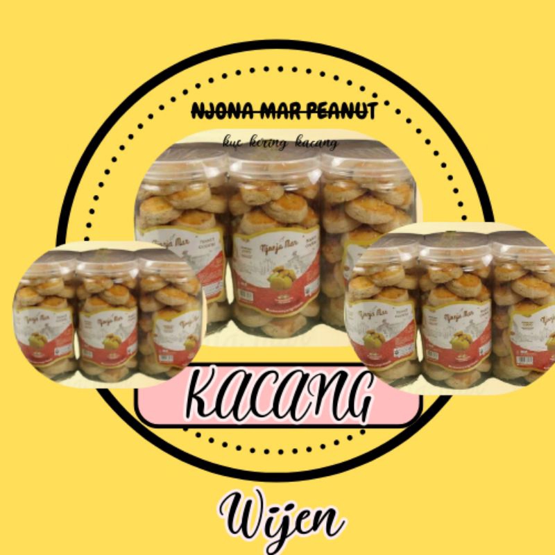 

BISKUIT hampers Lebaran Kue kering kacang wijen snack lebaran idul fitri400g