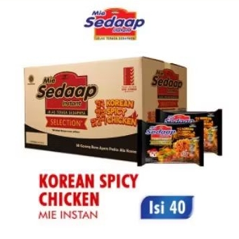 

Mie Sedap Goreng Korean Spicy Chiken isi 40 Pcs