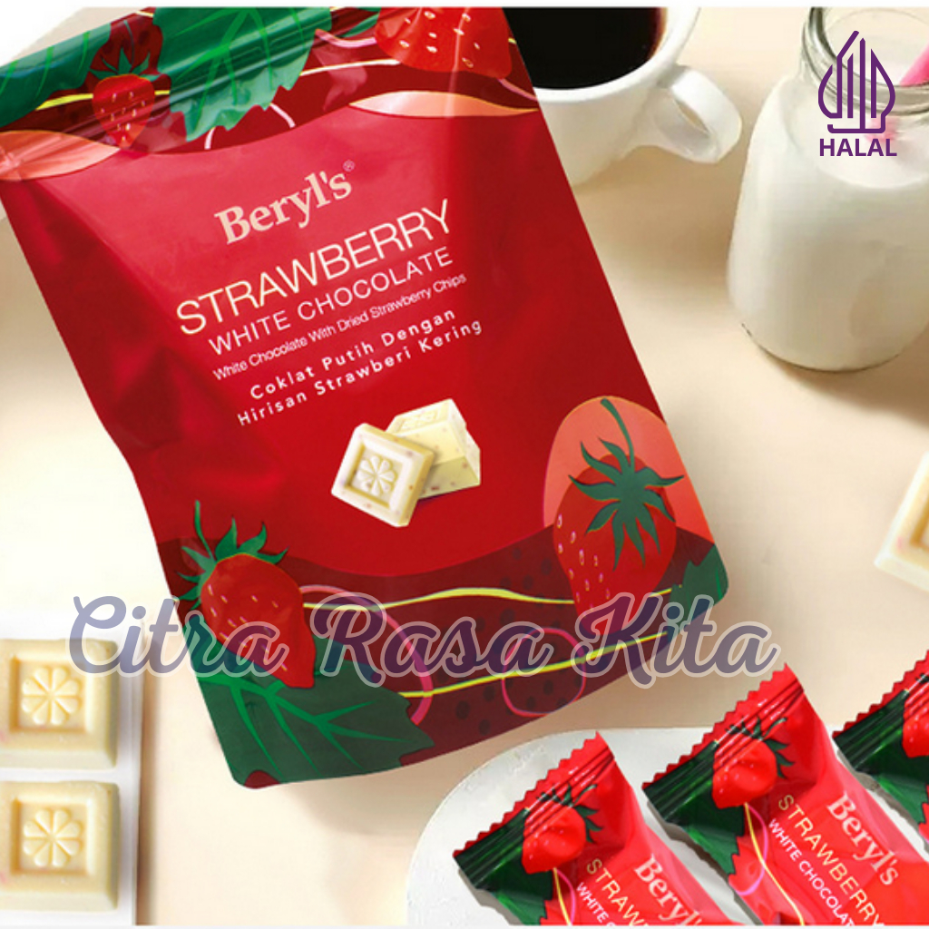 

QH Beryls Classic Tiramisu Almond Green Tea, Milk, Dark & White Chocolate Dried Strawberry 280g &