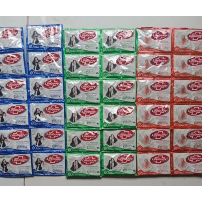 shampo lifebuoy saset 1renteng