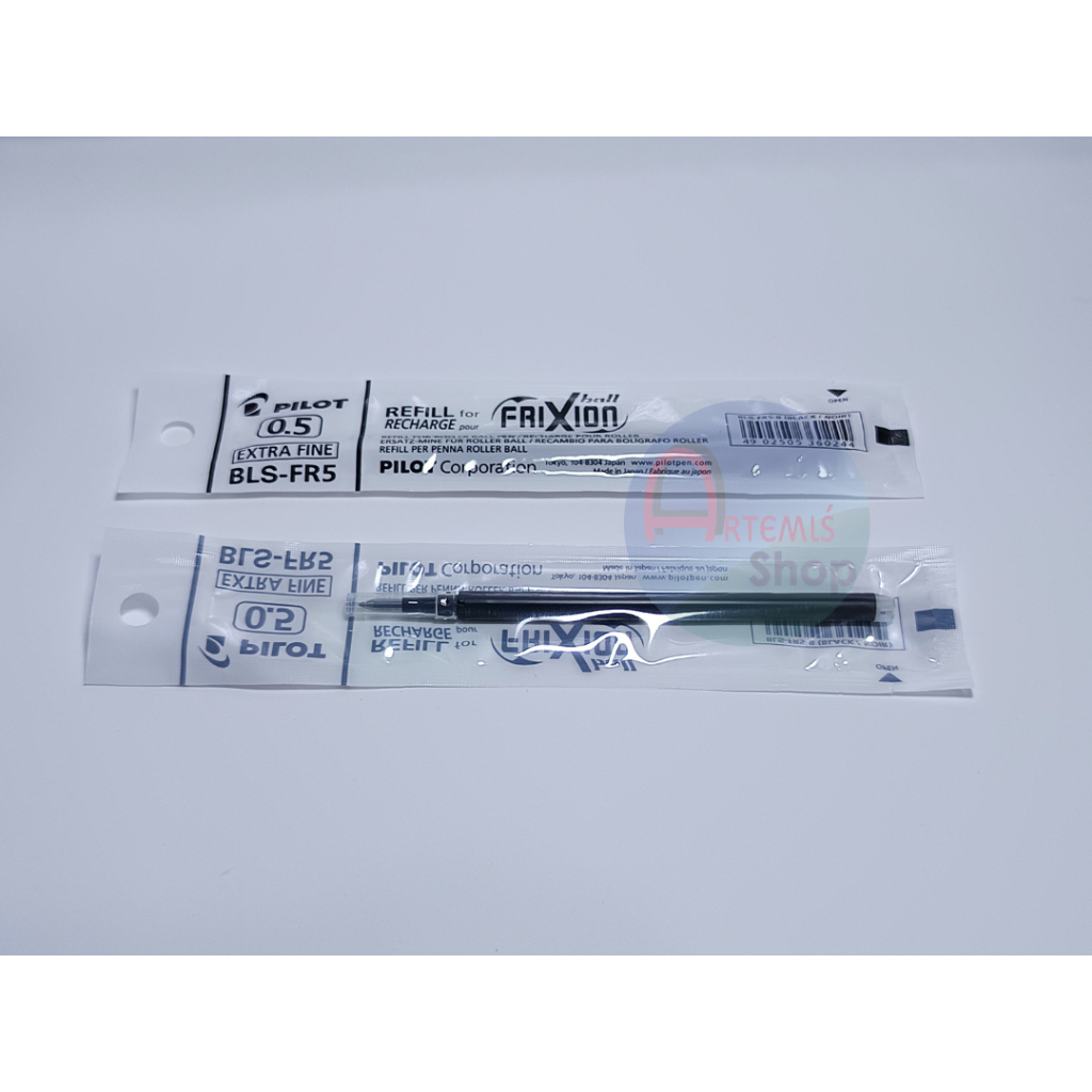 

Refill Pulpen PILOT BLS-FR5 Frixion Retractable Clicker Erasable 0.5 mm Tinta Hitam / Biru