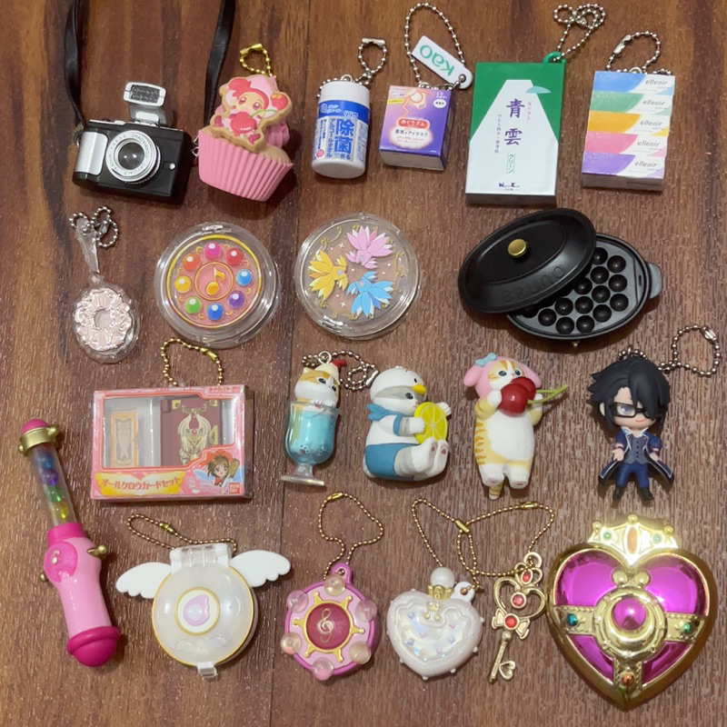 [UPDATED 8OKT] Gachapon sailor moon durarara cardcaptor sakura flower knows mofusand sanrio ojamajo 