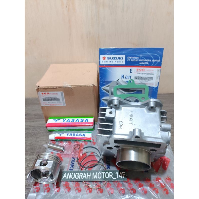Blok Seher Smash 110 Lama Blok Komplit Suzuki Smash 110 (Topset Lem)