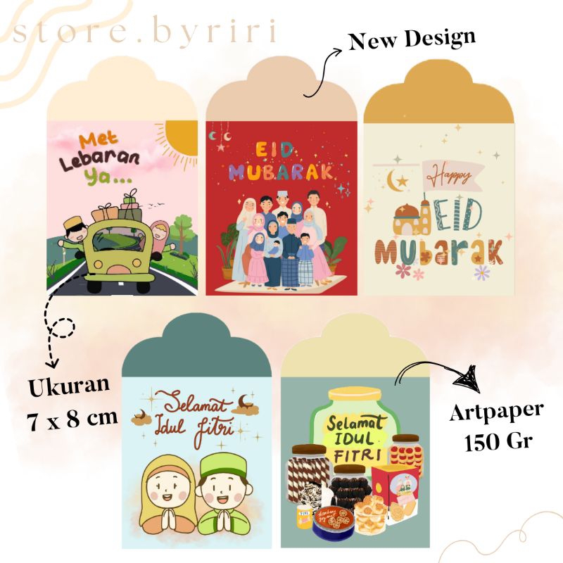 

Amplop Lebaran 2025 (Isi 12pcs) Murah, Unik, dan Lucu