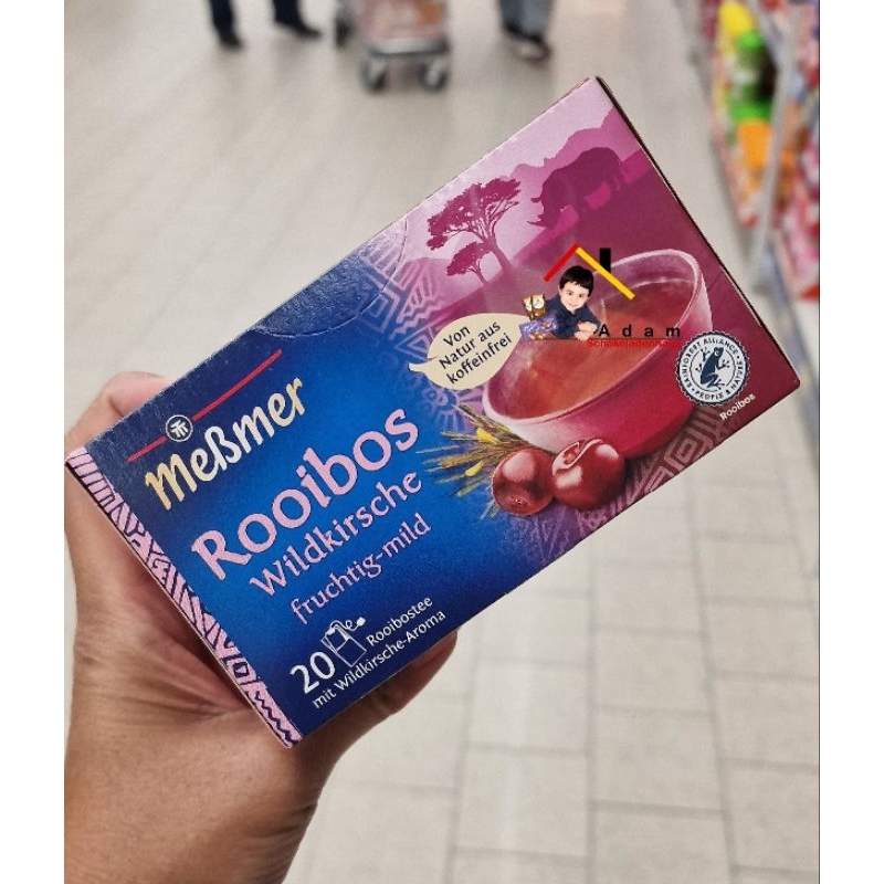 

Meßmer/ Messmer Tea (Rooibos Wildkirsche Fruchtig Mild)