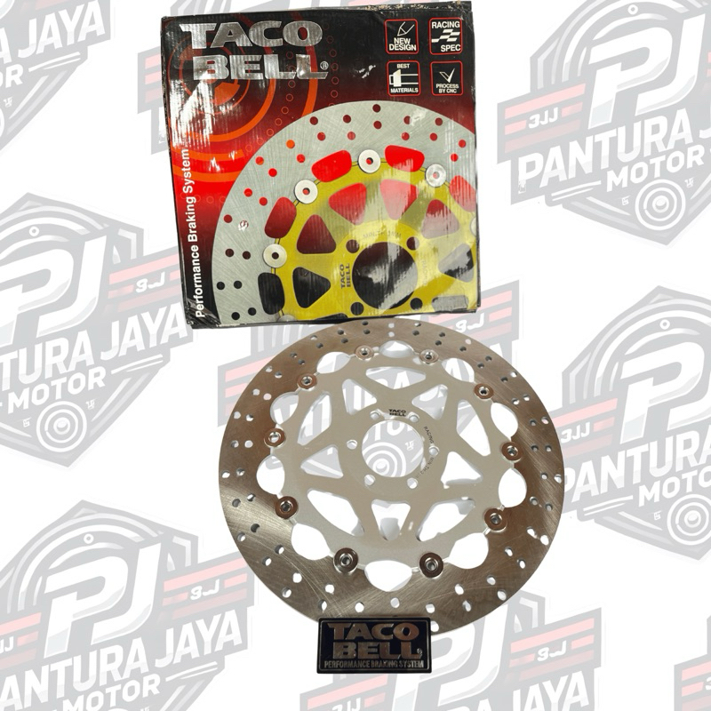 PIRINGAN CAKRAM TACO BELL GALFER / DISC TACOBELL 300mm BAUT 6 TIGER NEW OLD STOCK