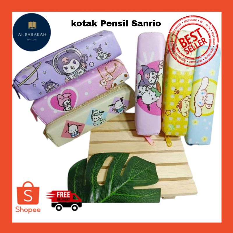 

Tempat Pensil Kuromi Sanrio Kotak Pensil Gambar Sanrio / kuromi / melody / cinamonrol / pochacho / pompurin