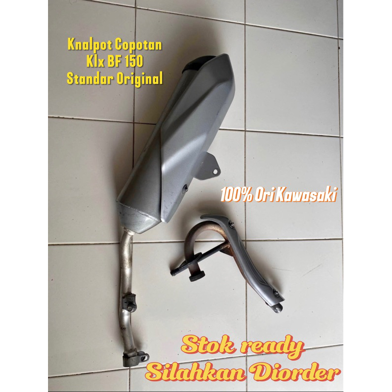 Knalpot Klx Bf 150 Original Standar Pabrik