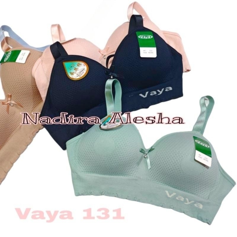 [1pc] BH/Bra merk Vaya art 131 Soft Kait 3 Ukuran 38,40,42,44 Cup C/D (Cup besar)