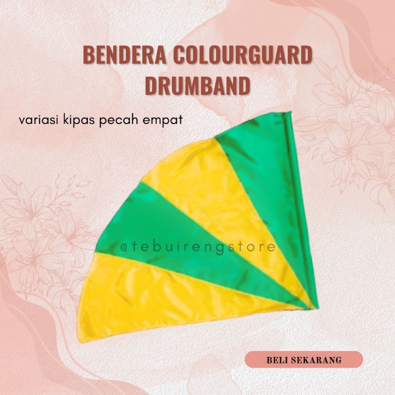 BENDERA DRUMBAND COLORGUARD SMP