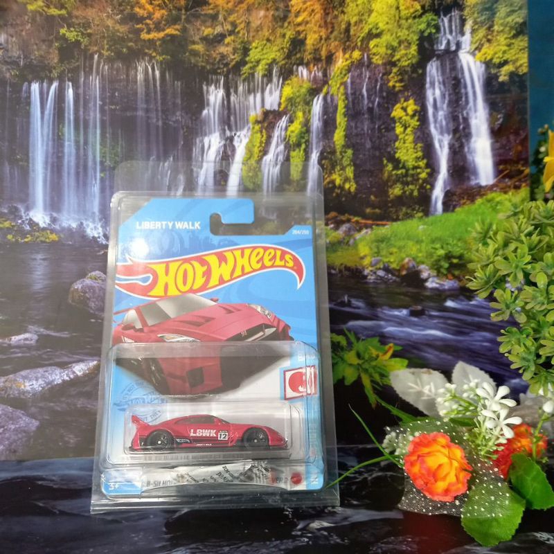 HOTWHEELS LBWK MERAH SILHOUETTE WORKS NISSAN 35 GT-RR VER.2