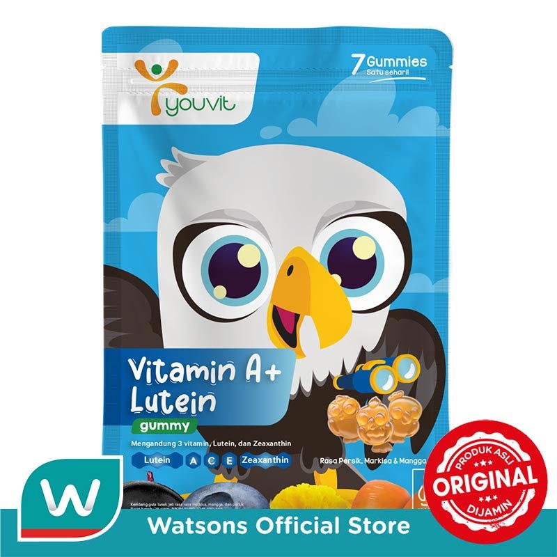 Youvit Kids Vitamin A+ Lutein 7 Days 7'S
