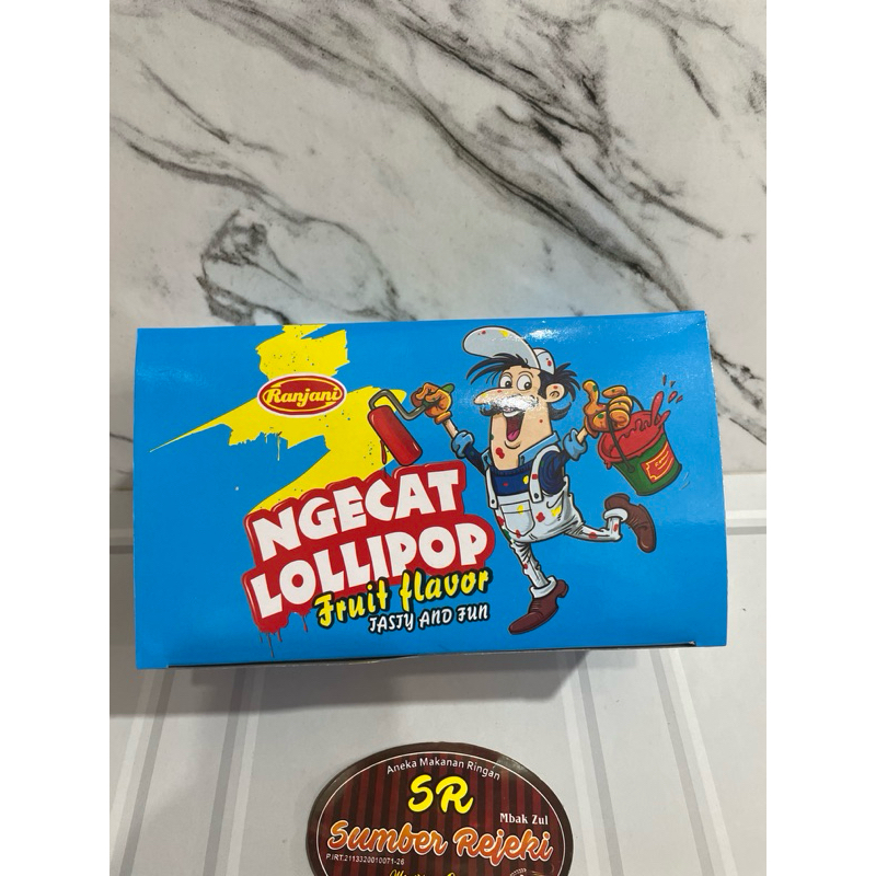 

NGECAT LOLLIPOP PERMEN KERAS ANEKA RASA ISI 24pcs