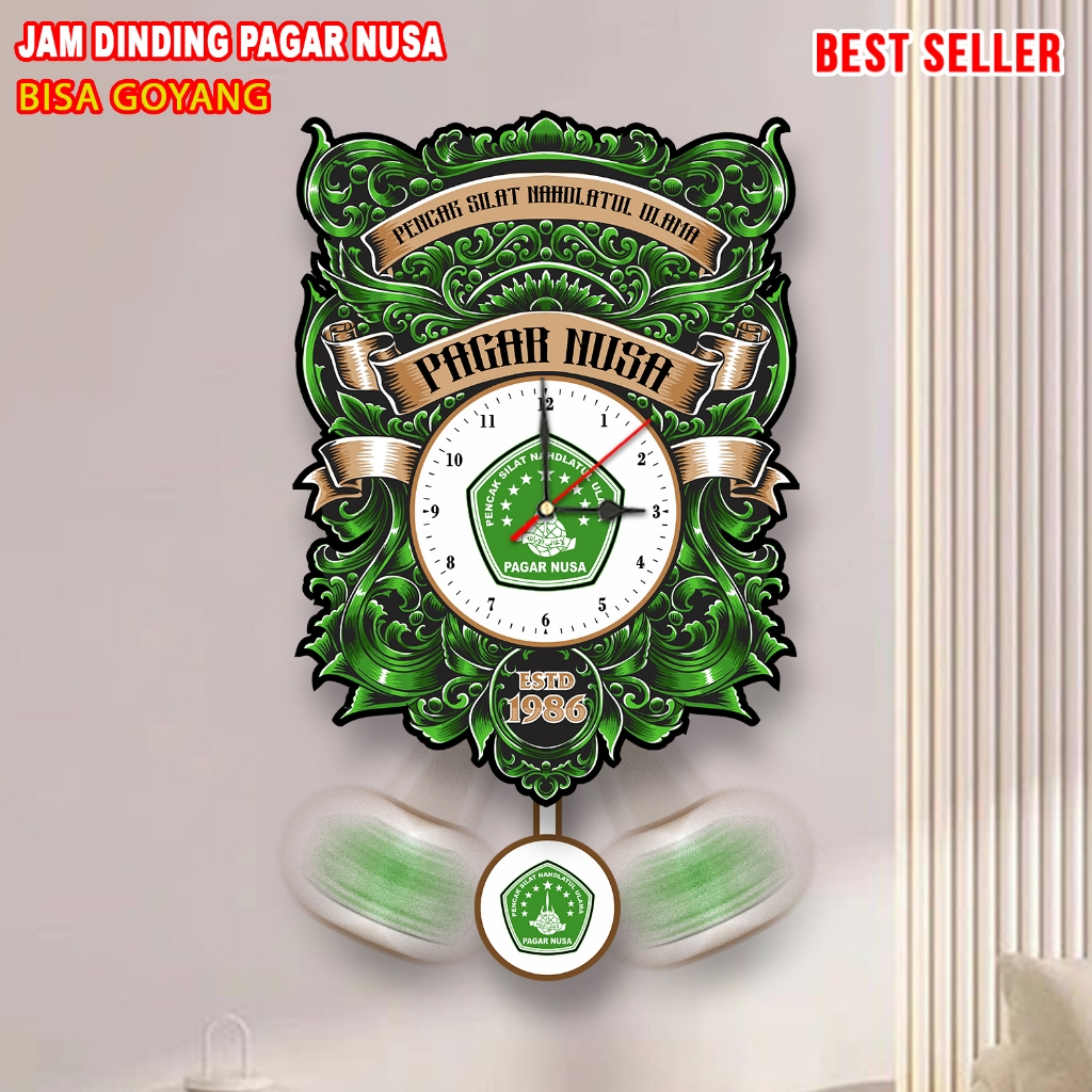 JAM DINDING PAGAR NUSA BISA GOYANG