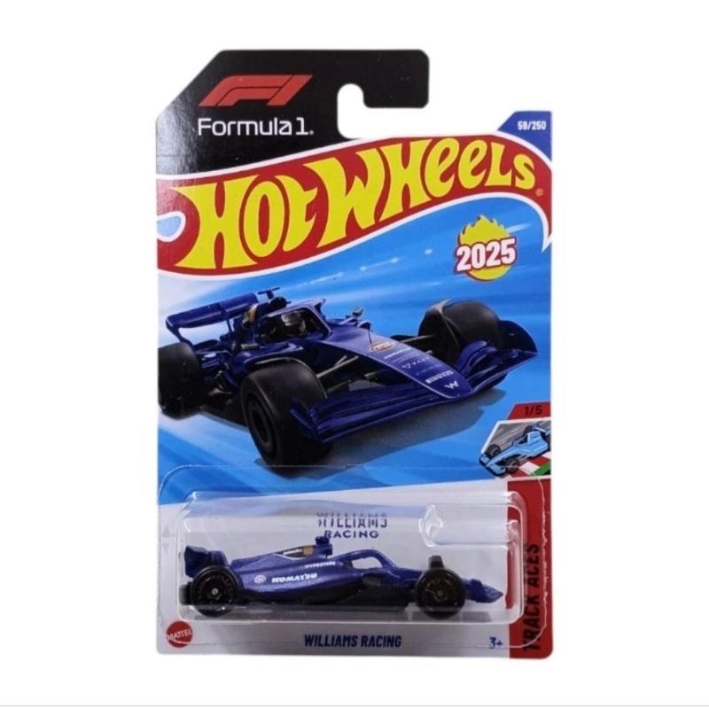 Hot Wheels Formula 1 Williams Racing - HotWheels Mobil Balap