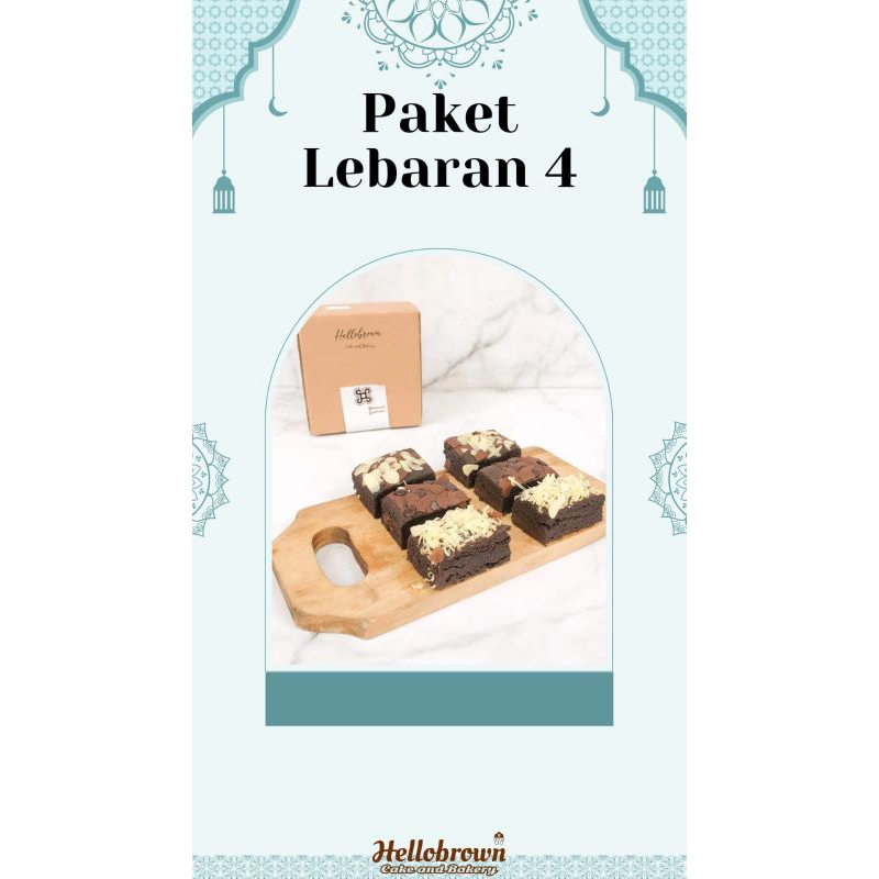 

Paket Lebaran 4 | Kue Idul Fitri | Brownies |