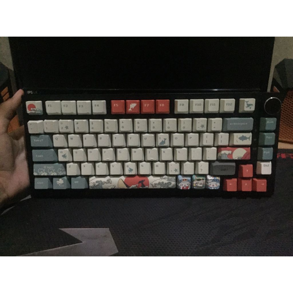 BAREBONE - AJAZZ AK820 HITAM