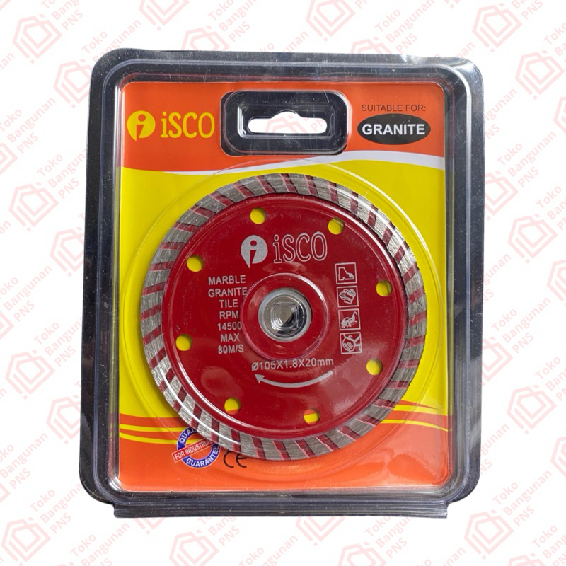 Diamond Wheel Isco Super Turbo Pisau Potong Granit dan Keramik