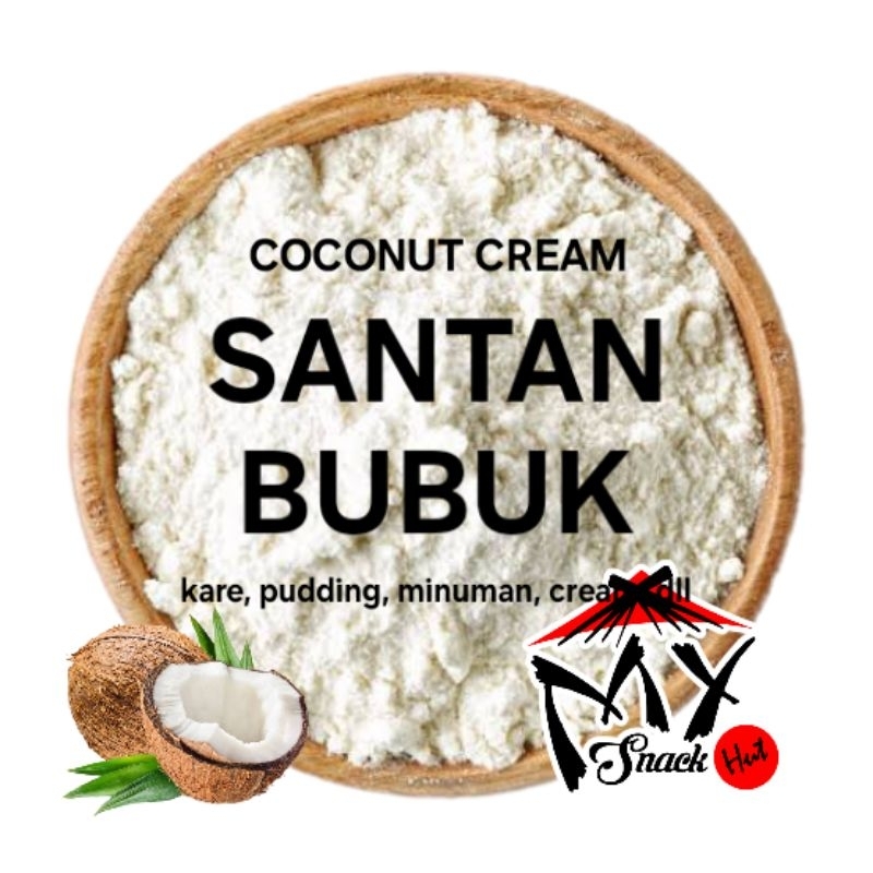 

SANTAN BUBUK 100GR COCONUT CREAM MILK SUSU NABATI TEPUNG SANTEN MASAK DESSERT ROTI KUE KRIM HALAL