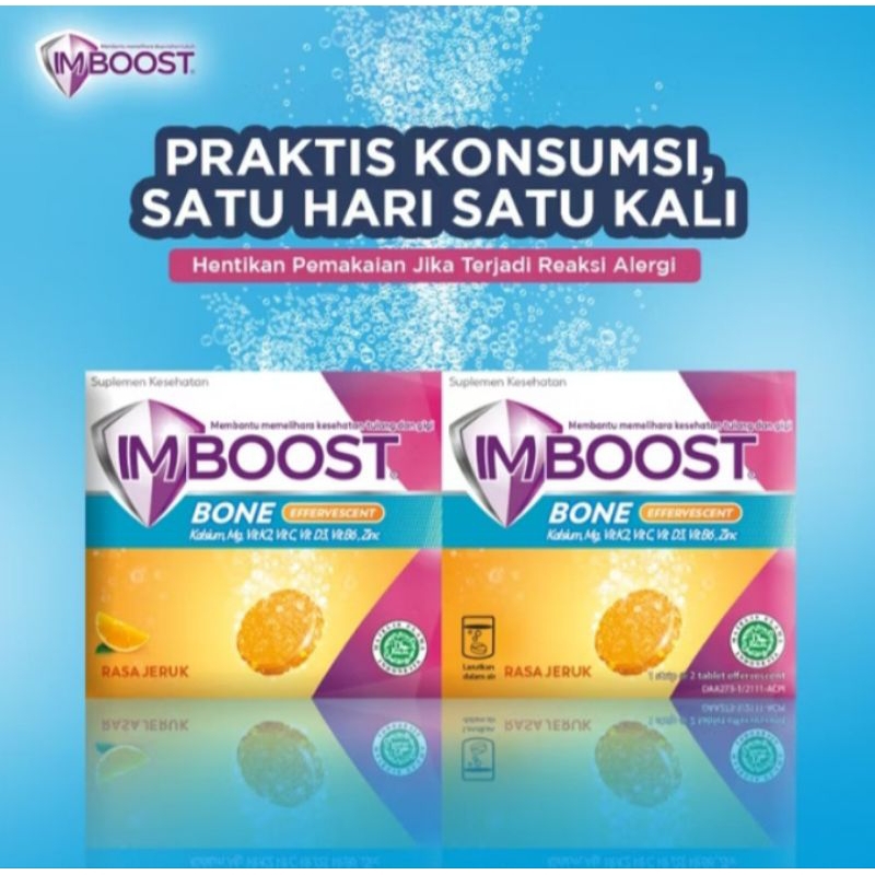 Imboost Bone Effervescent, Eceran.