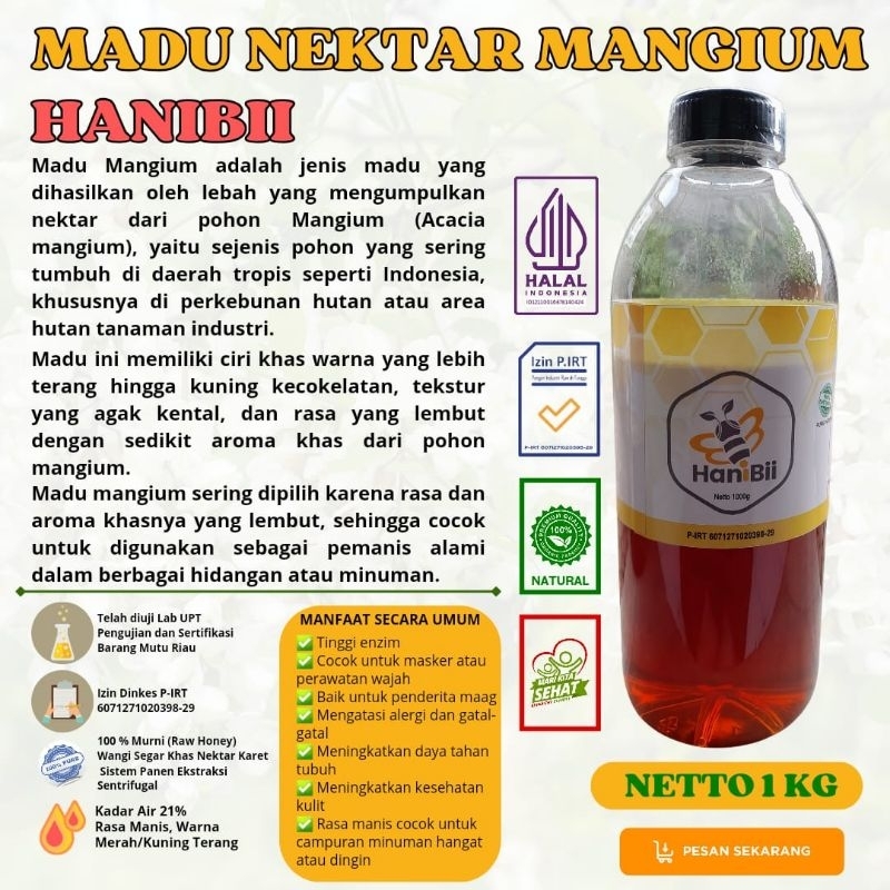 

Madu Nektar Melifera Mangium