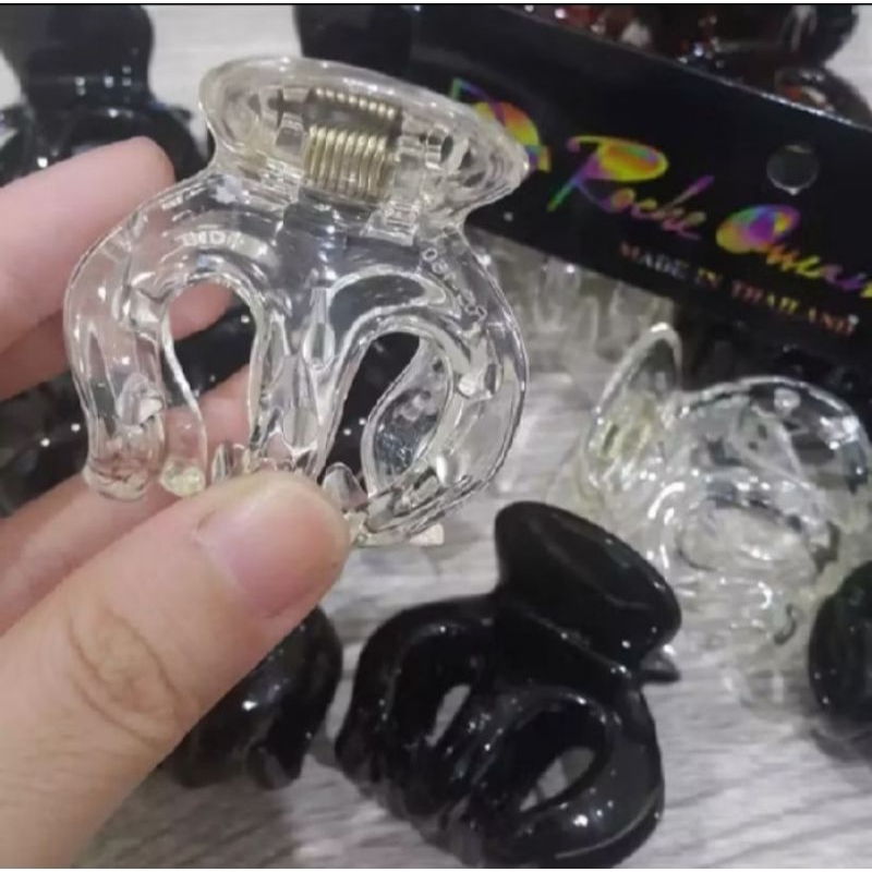 JEDAI BENING PUTIH CAKAR 3 / JEPIT JEDAI RAMBUT 5CM