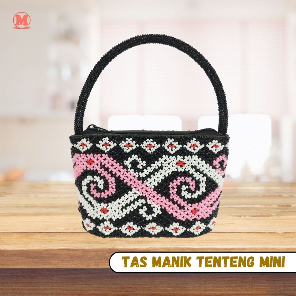 Tas Manik Tenteng Mini Kerajinan Tangan Khas Banjarbaru Kalimantan Selatan