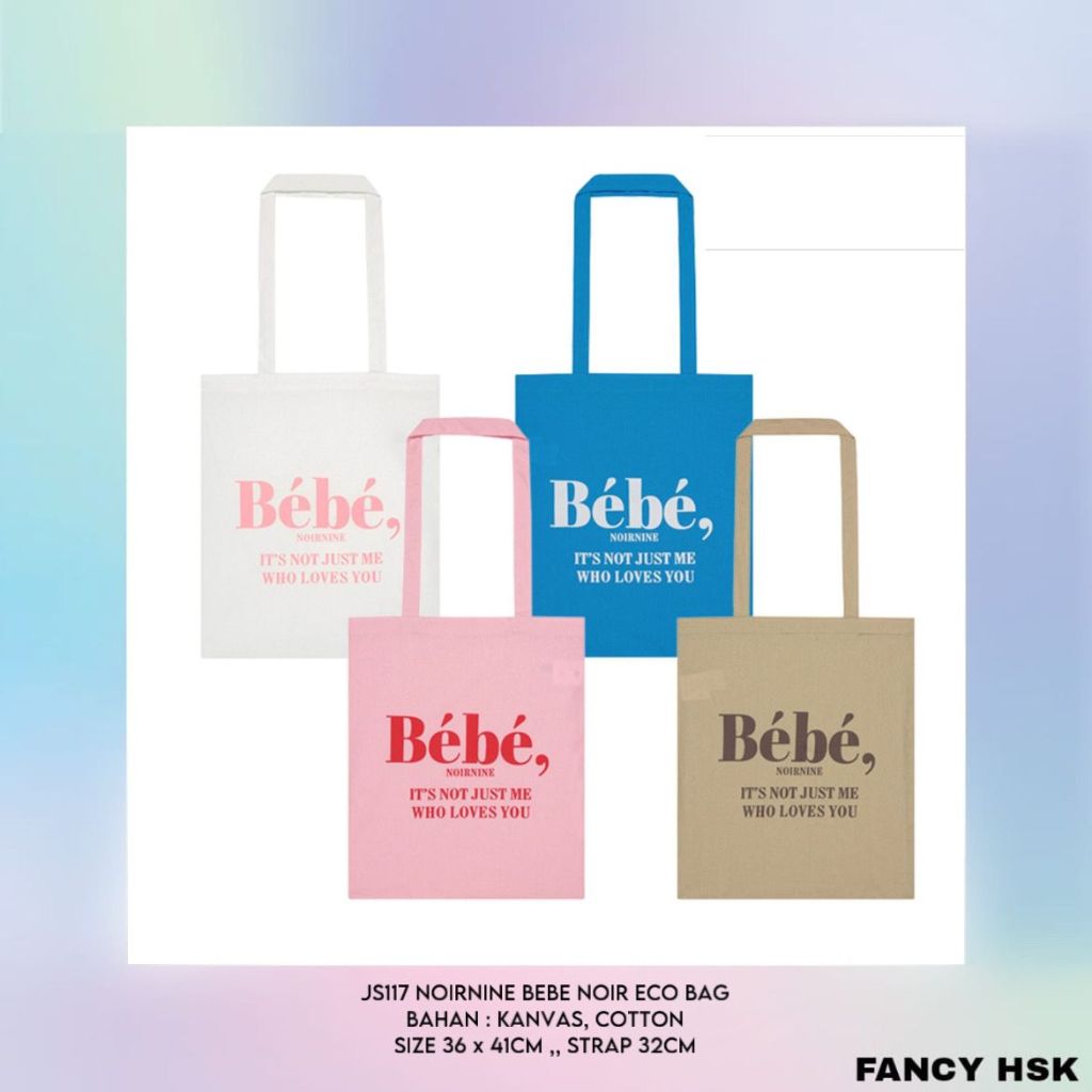 KOREA NOIRNINE BEBE NOIR ECO BAG JS117