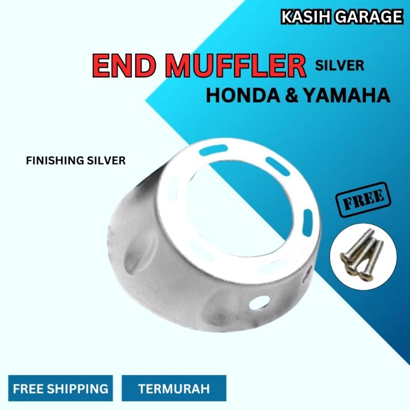 end mufler knalpot motor end cup vario 125